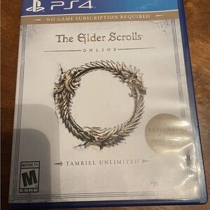 The Elder Scrolls Online: Tamriel Unlimited for PS4 - Blue Case